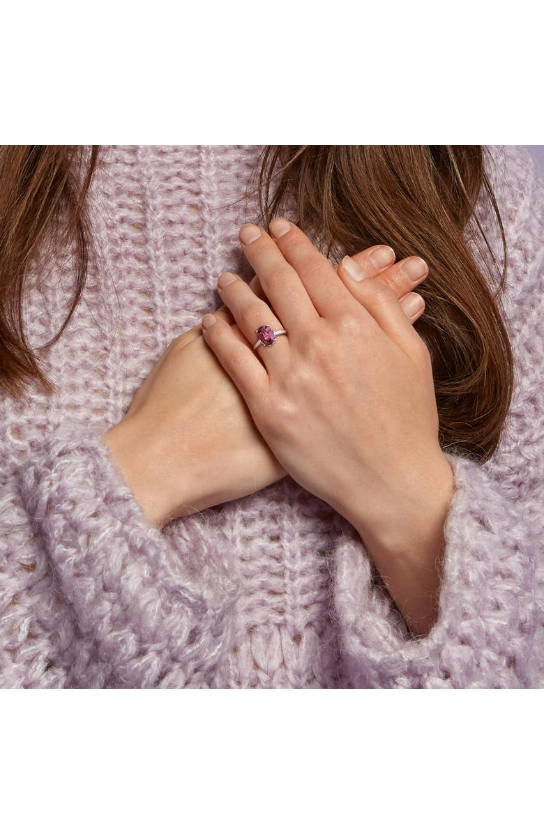 Julianna B. Pink Spinel Pink & Diamond Cocktail Ring 14k, Alternate, color, Spinel
