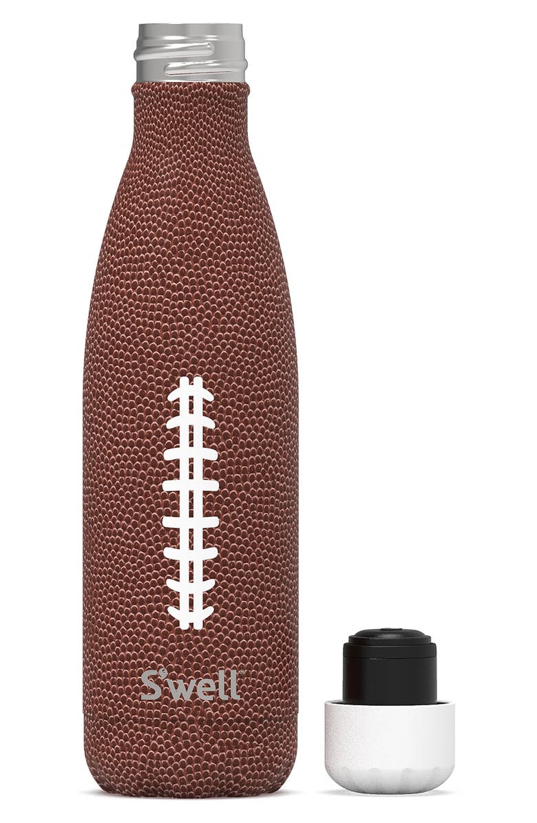 S'well End Zone 17-Ounce Insulated Stainless Steel Water Bottle, Alternate, color,