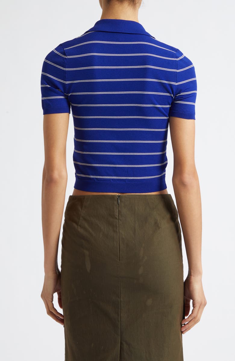 Shushu/Tong Stripe Polo, Alternate, color, Navy Blue