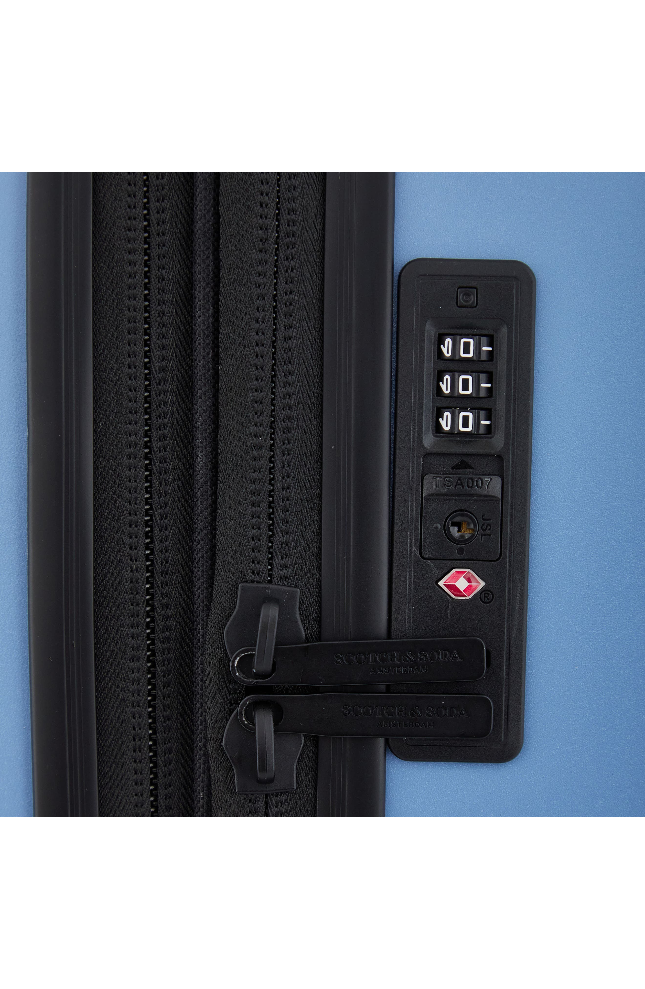 Scotch & Soda Eindhoven 3-Piece Luggage Set, Alternate, color, Mystic Blue