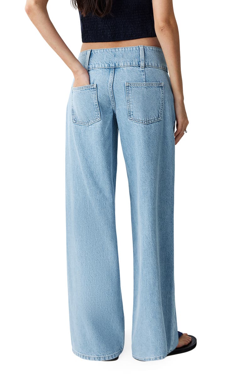 MANGO TEEN Low Rise Cotton Jeans, Alternate, color, 