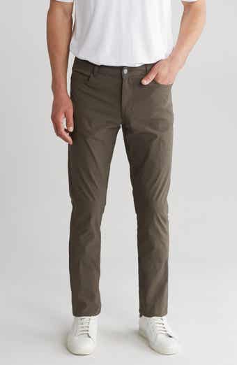 Vintage 1946 Flat Front Slim Leg Performance Hybrid Pants