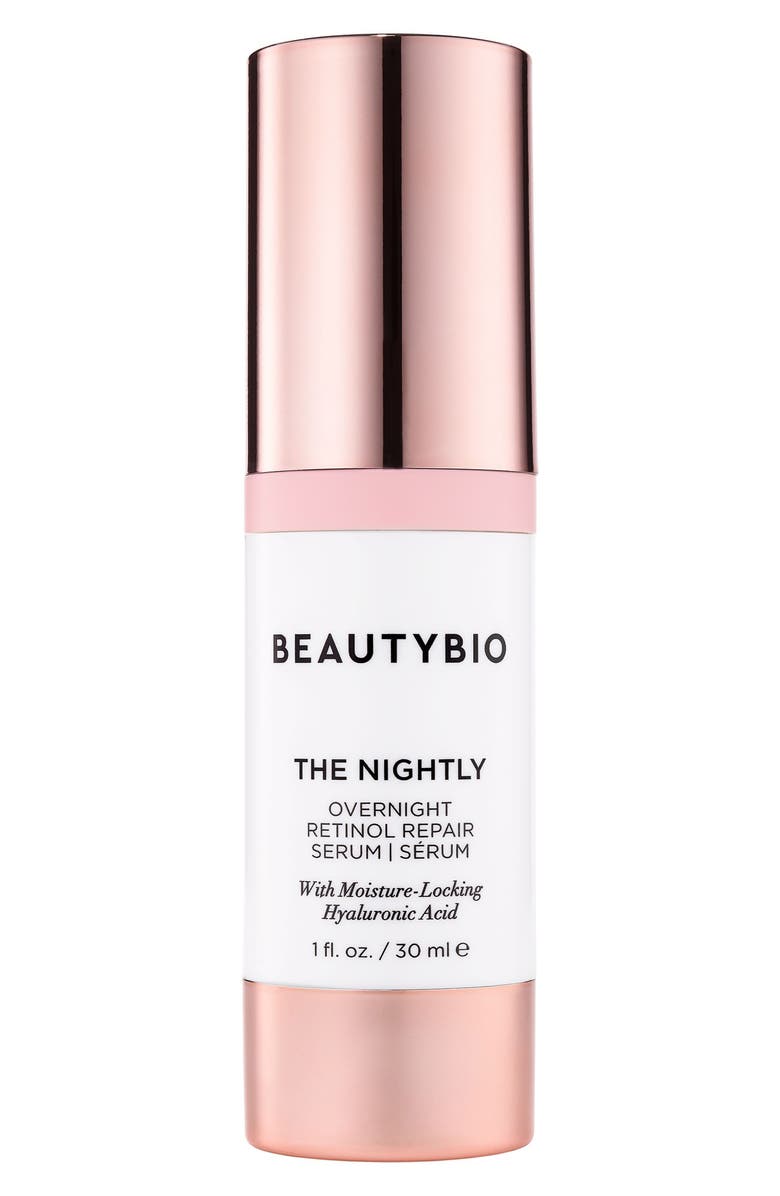 BeautyBio The Nightly Overnight Retinol Repair Serum, Main, color,