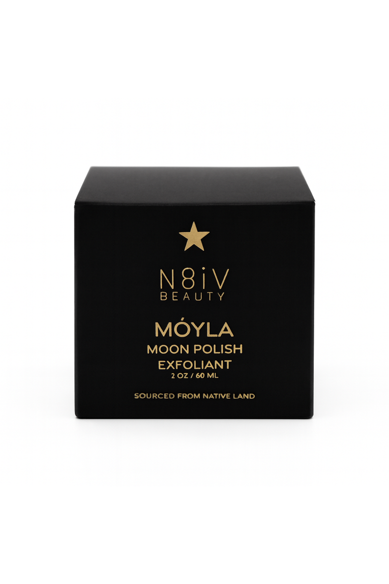 MÓYLA (MOON) polish exfoliate & moisturizing sleep mask, Main, color, Off white