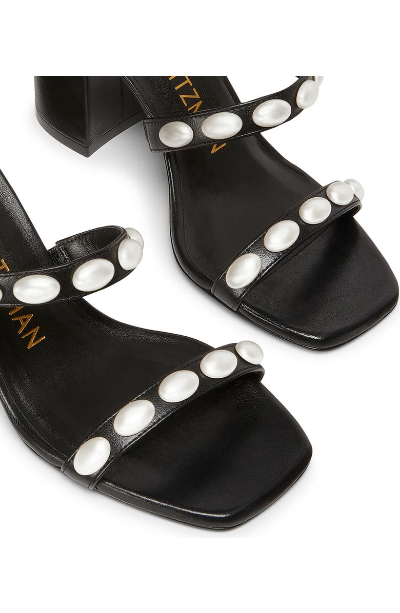 Stuart Weitzman Pearlita 85 Slide Sandal, Alternate, color,