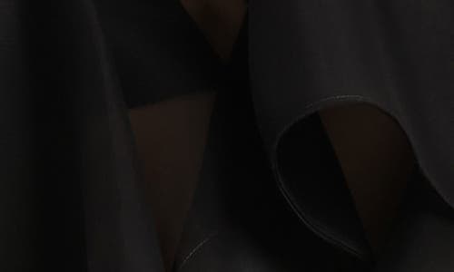 Khaite Santana Oversized Ruffle Silk Organza Top In Black