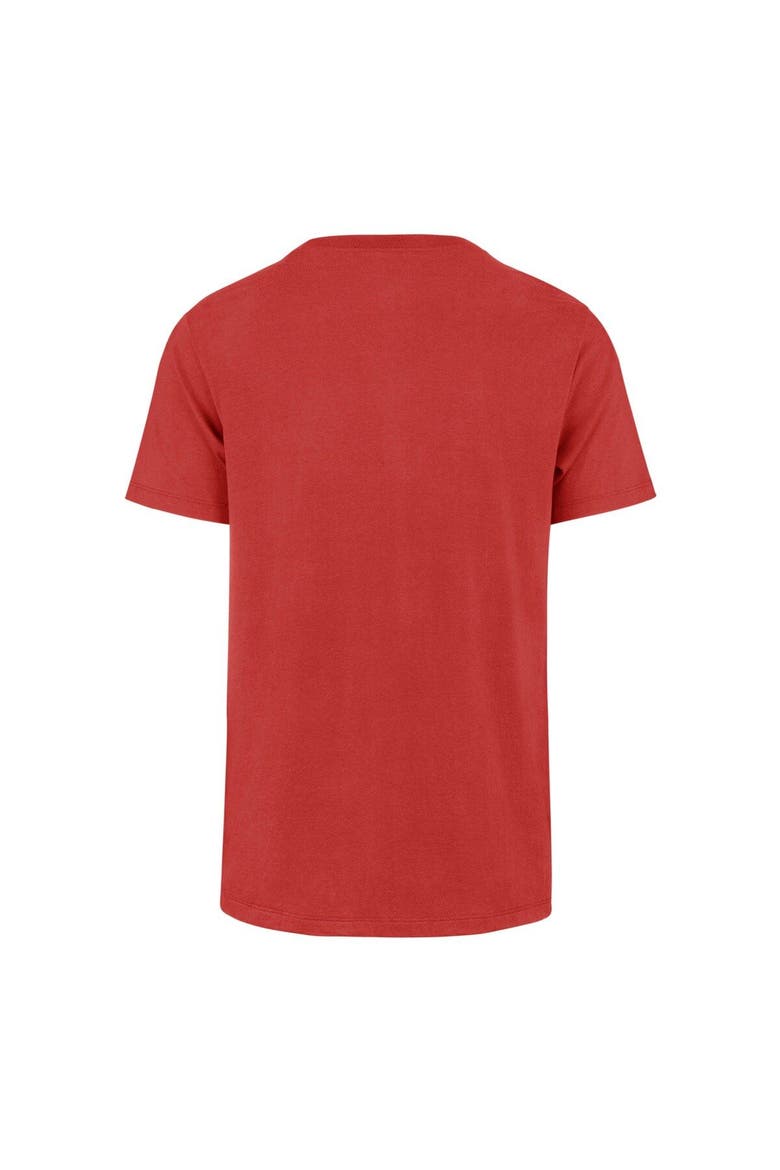 Men's '47  Red Washington Nationals Cooperstown Collection Borderline Franklin T-Shirt, Alternate, color, Red
