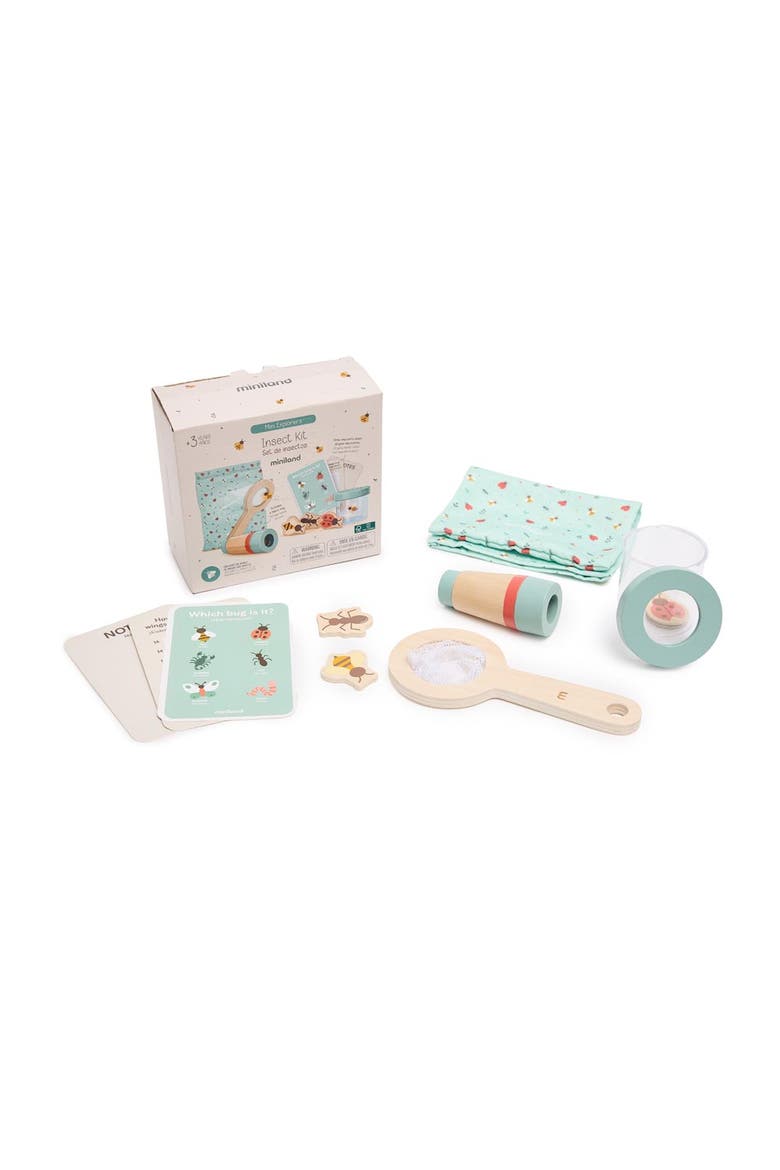 Insects Kit, Main, color, White Multi