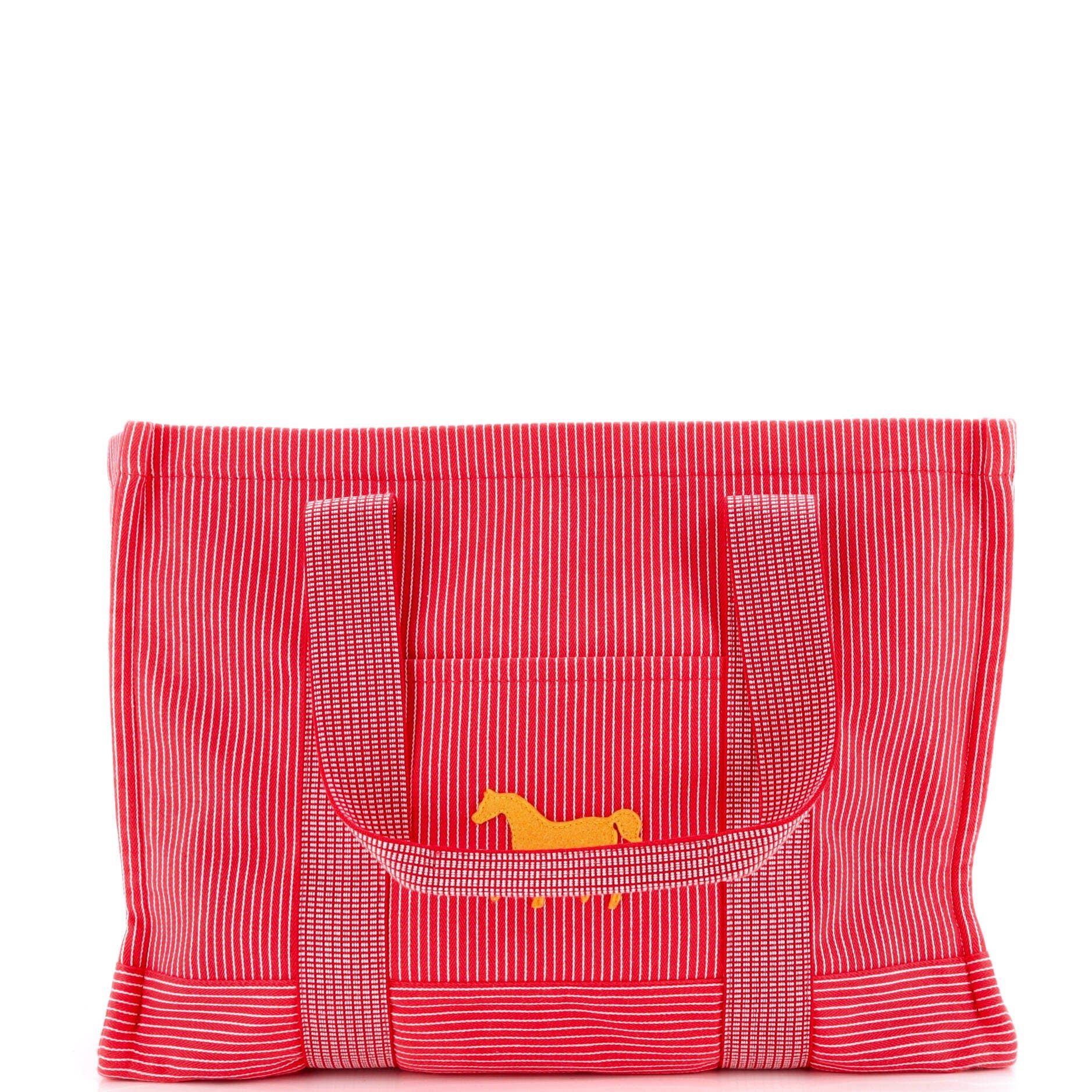 Pre-Owned Hermes Cavalcolor Nappy Bag Canvas, Main, color, 