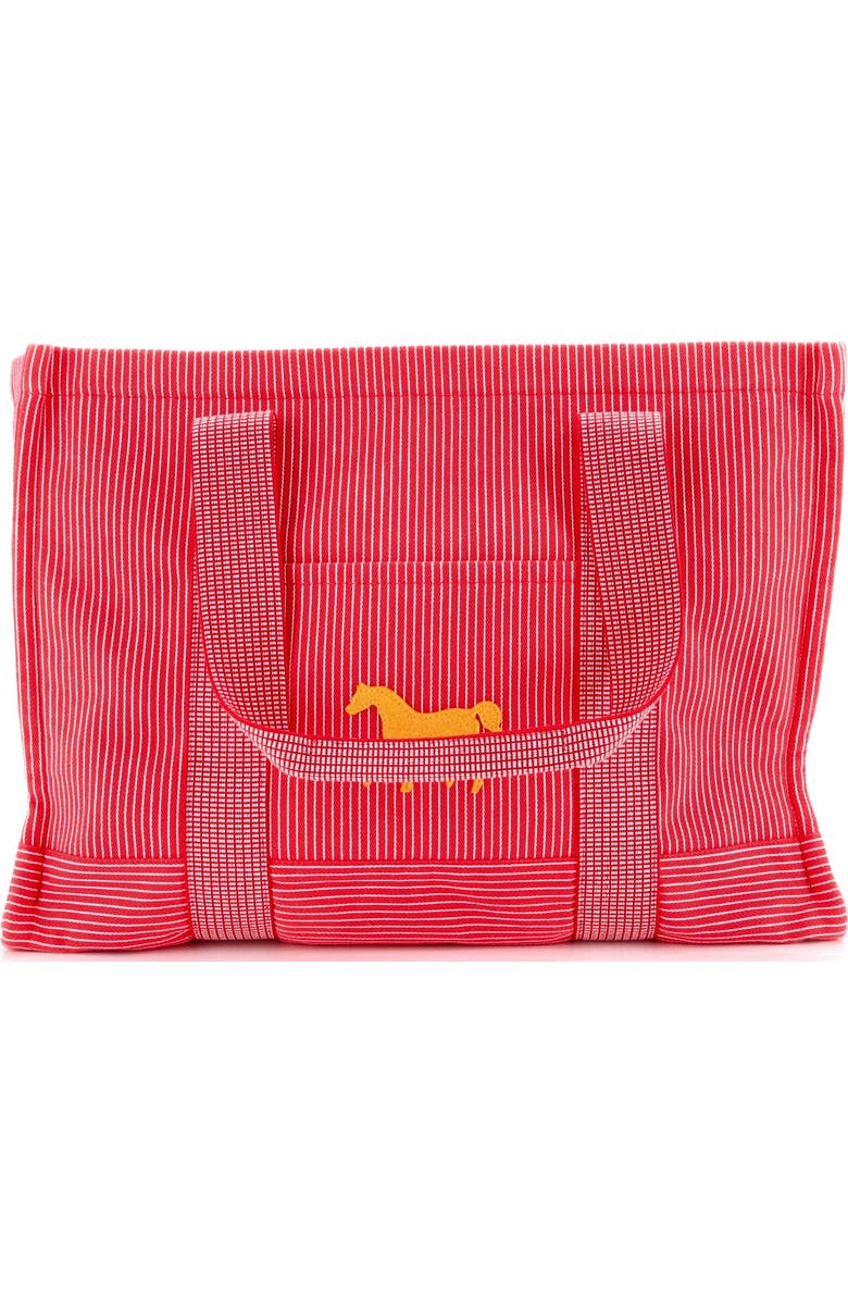 Pre-Owned Hermes Cavalcolor Nappy Bag Canvas, Main, color,