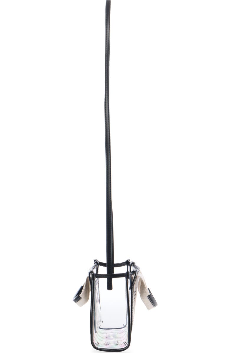 Chloé Mini Woody Jelly & Leather Tote Bag, Alternate, color,