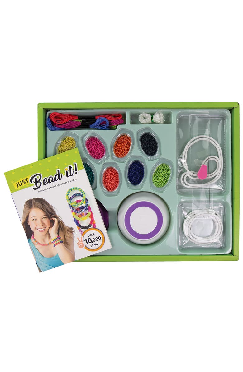 Style Me Up Just Bead It Kids DIY Jewelry Kit, Alternate, color, Multicolored