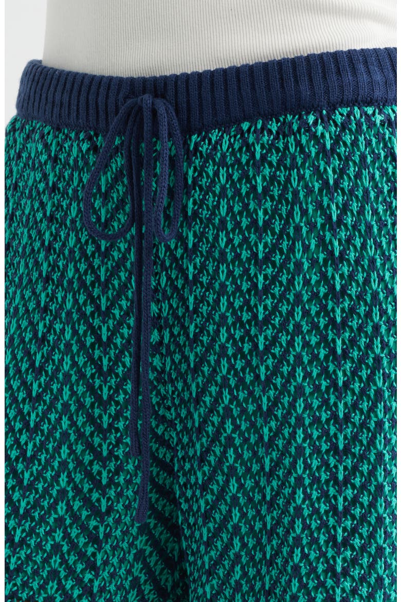 Open Stitch Shorts, Alternate, color, KELLY