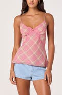 ASTR the Label Kirsten Plaid Tank