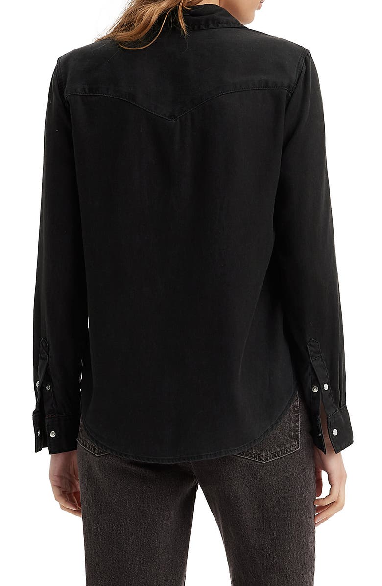 Levi's<sup>®</sup> Iconic Western Snap-Front Shirt, Alternate, color, 