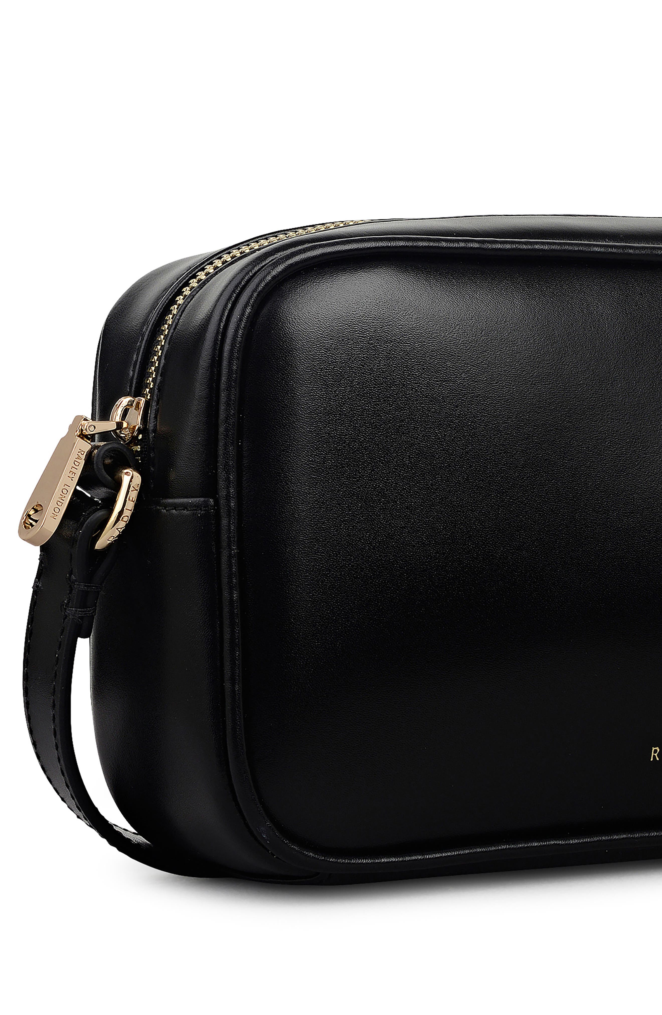 Radley Small Hadley Lane Crossbody Bag, Alternate, color, Black