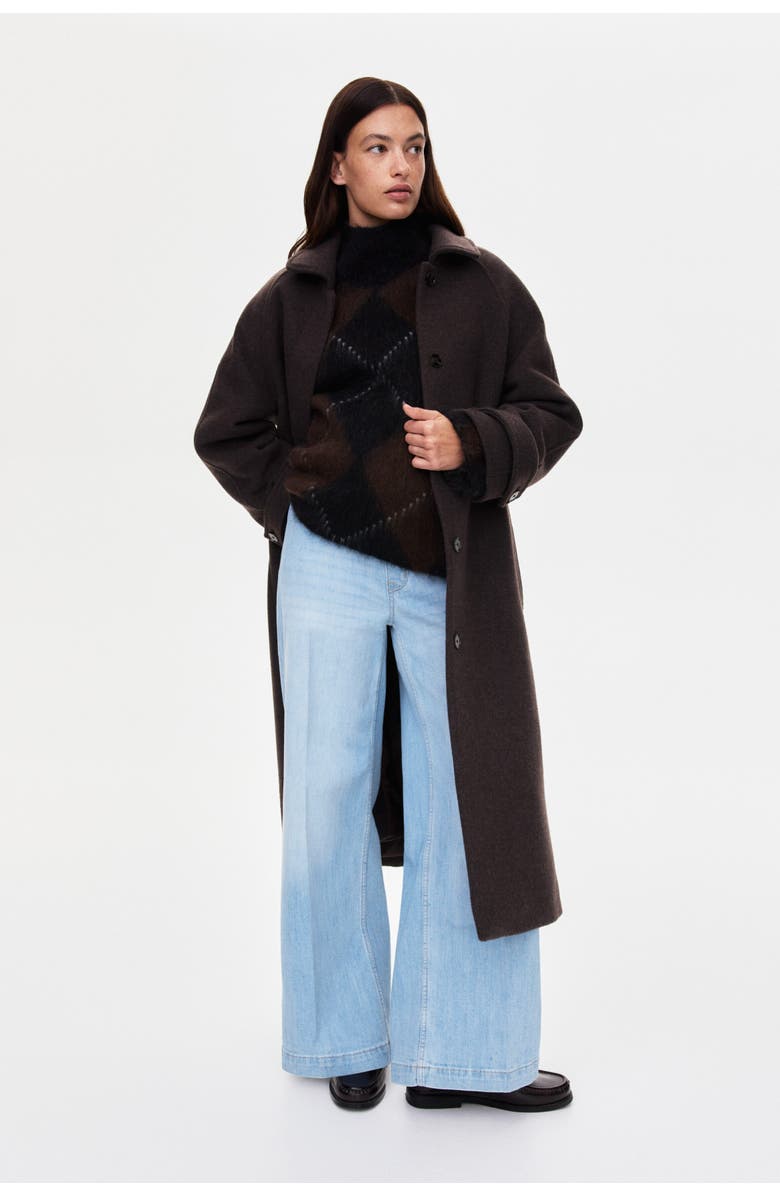 H&M Mama wide leg jeans, Main, color, Light Denim Blue