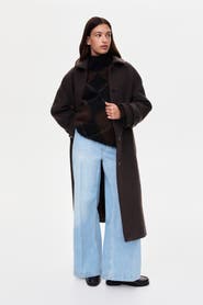 H&M Mama wide leg jeans