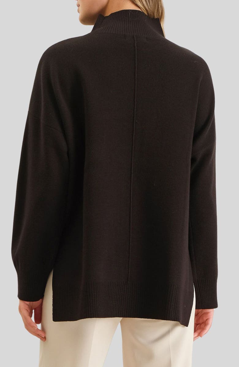 Blu Pepper High Neck Sweater, Alternate, color,