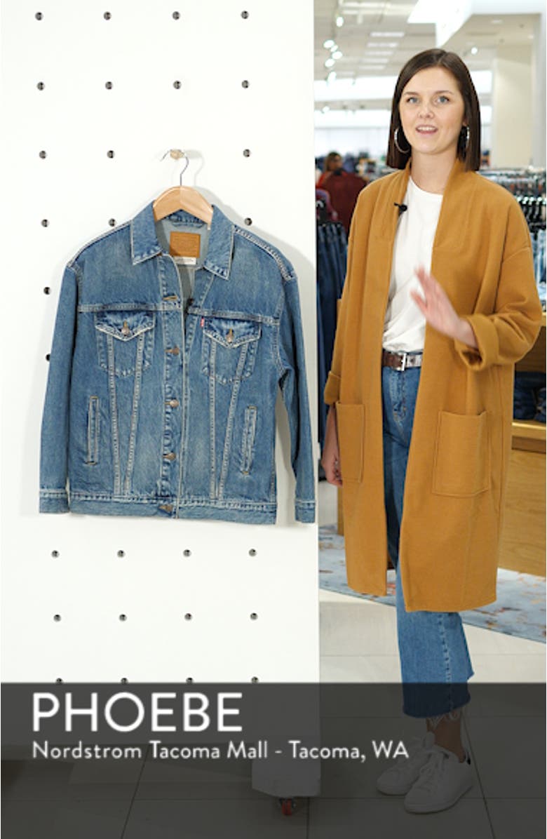 Baggy Trucker Denim Jacket, sales video thumbnail