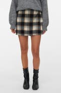 VERO MODA Naya Plaid Miniskirt
