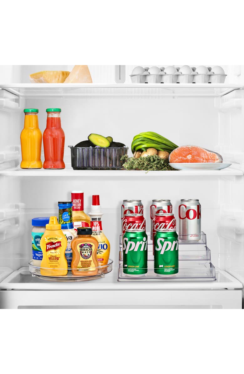 SORBUS Acrylic Spice Organizer Set, Alternate, color, Clear