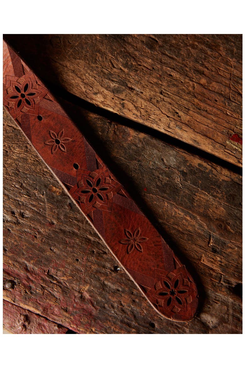 Tara Leather Belt, Alternate, color, KAI