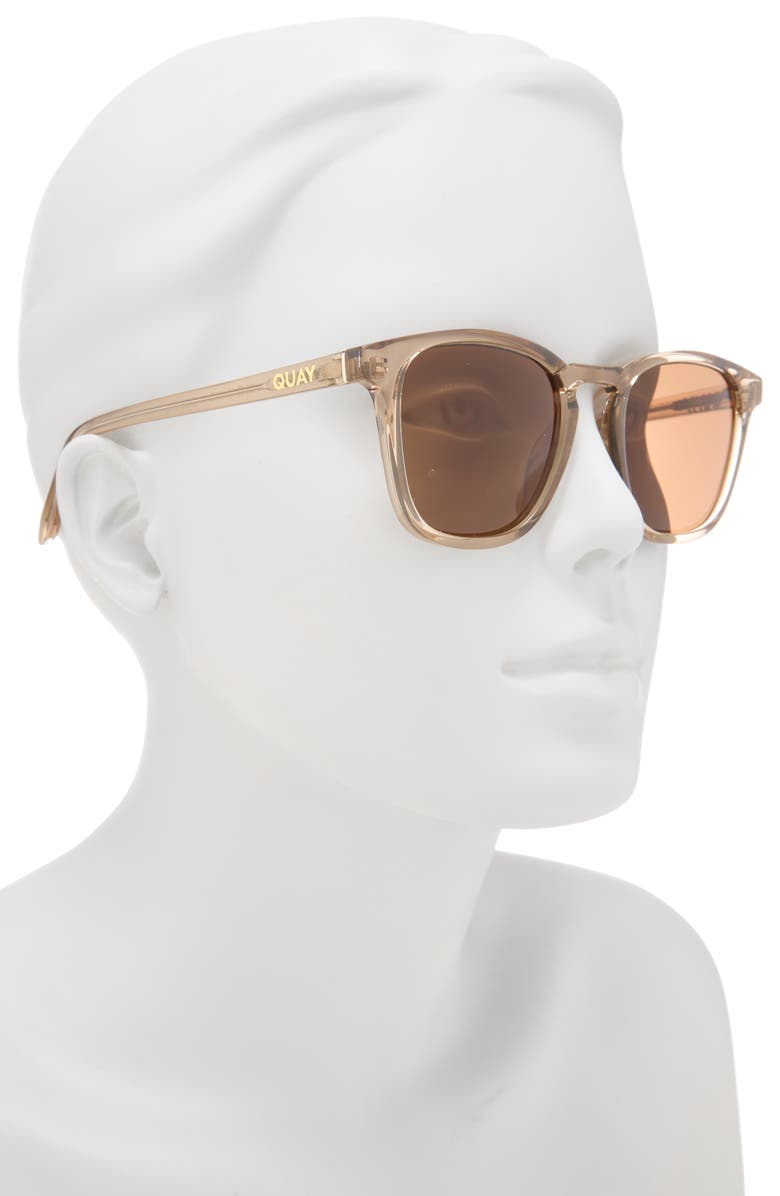 QUAY 50mm Jackpot Square Sunglasses, Alternate, color,