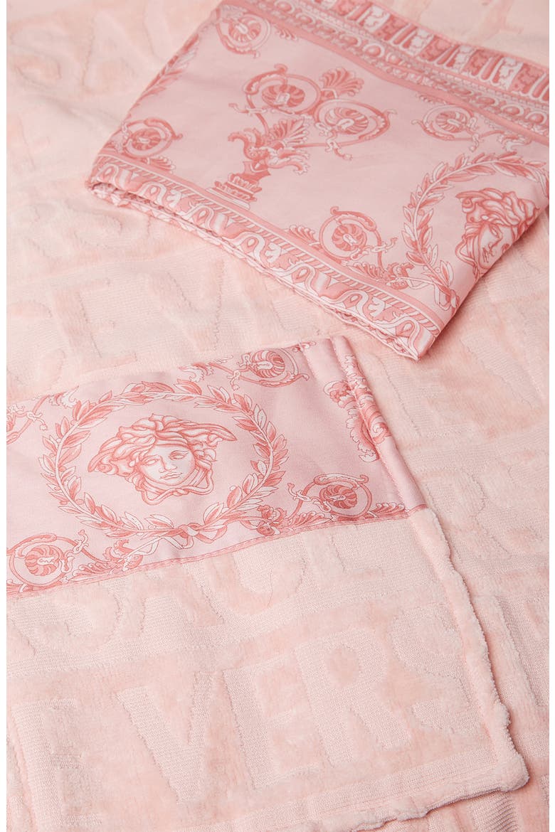Barocco Terry Robe, Alternate, color, PINK PINK