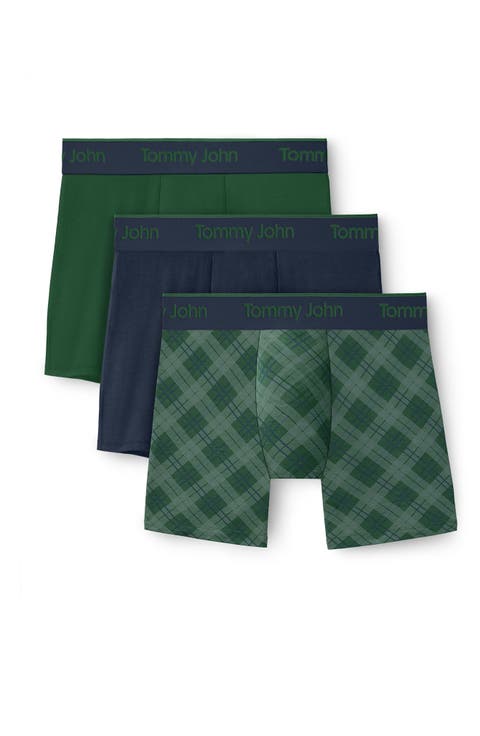 3-Pack Second Skin 6-Inch Stretch Modal Boxer Briefs