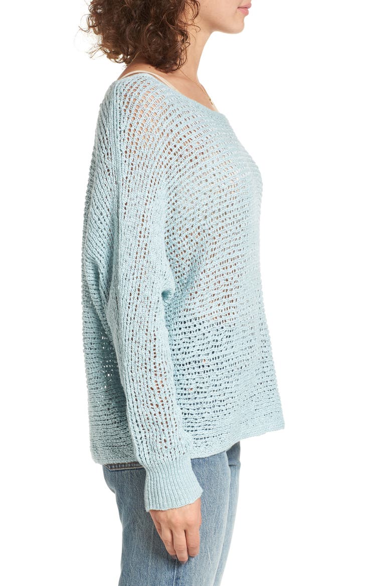 Dance with Me Knit Pullover, Alternate, color, SEA FOG