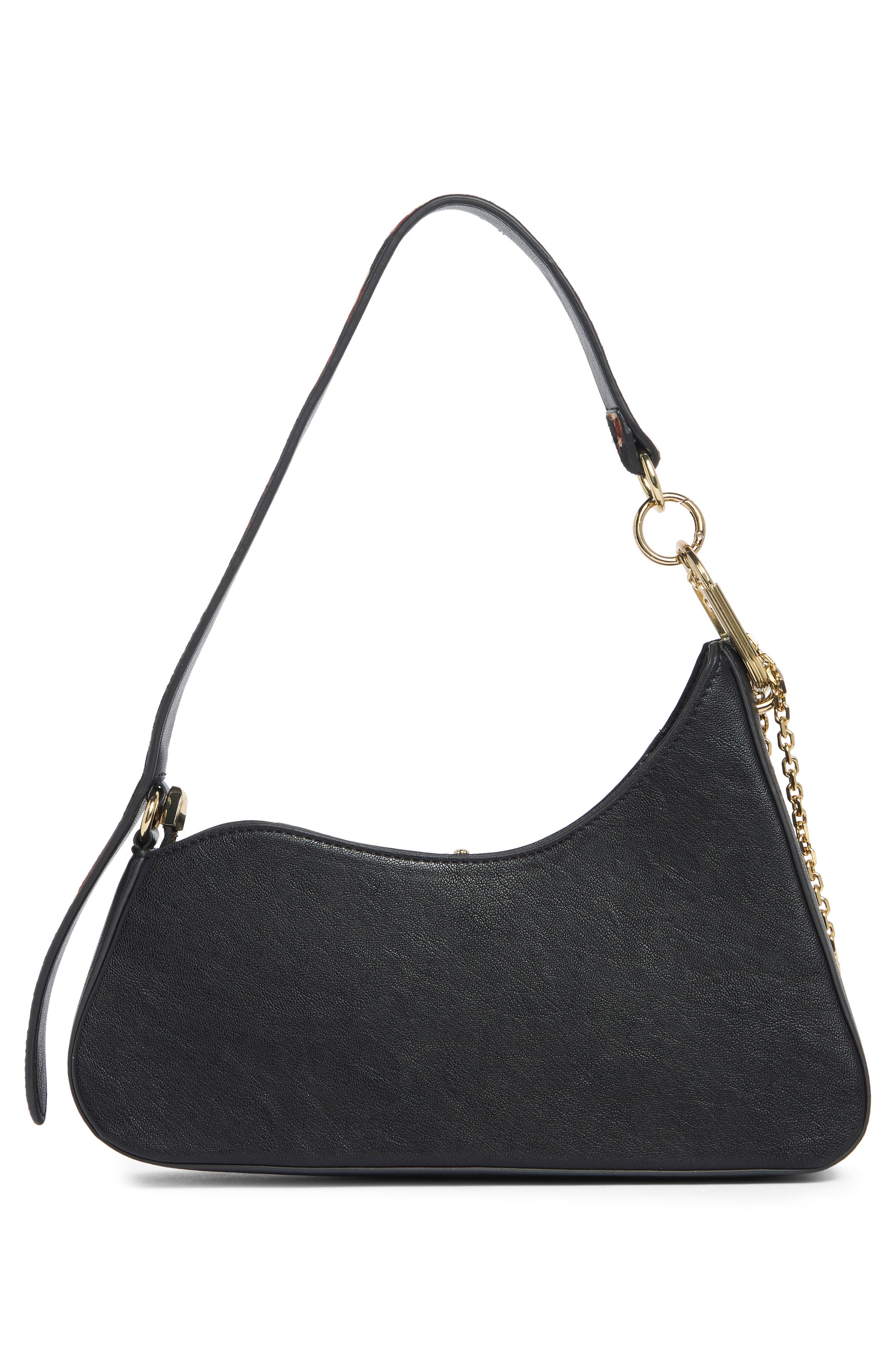 Dolce Vita Prya Calf Hair Shoulder Bag, Alternate, color, Brown Print