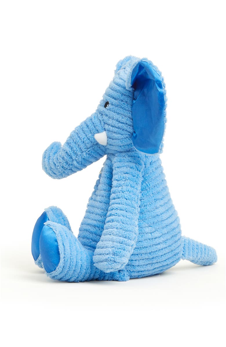 Warmies My First Plush Elephant, Alternate, color, Bright Blue