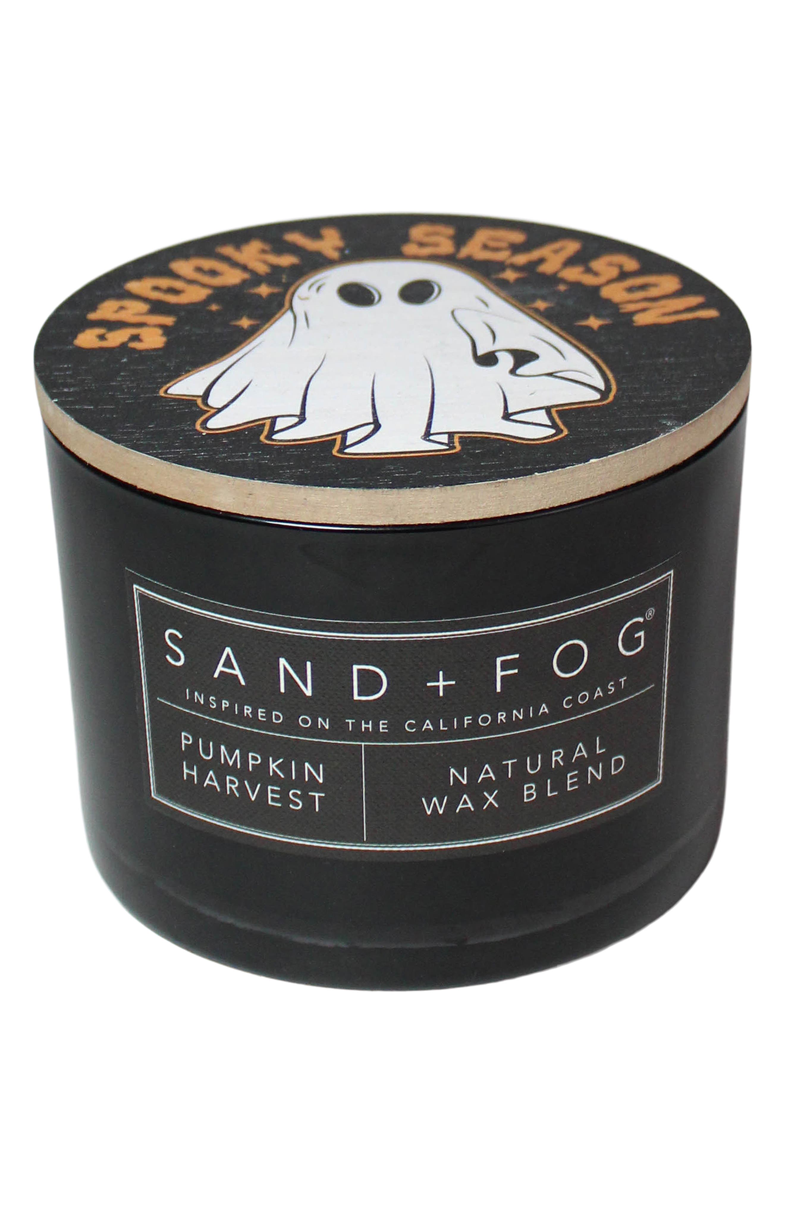 Pumpkin Harvest Ghost Candle
