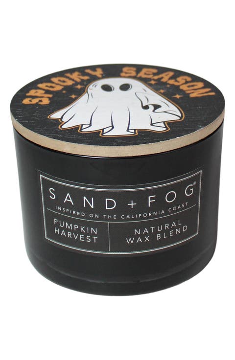 Pumpkin Harvest Ghost Candle