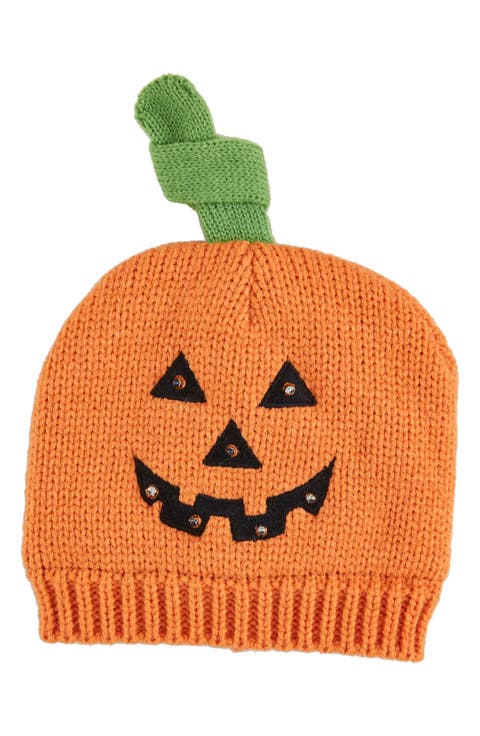 Light Up Halloween Knit Beanie (Baby)