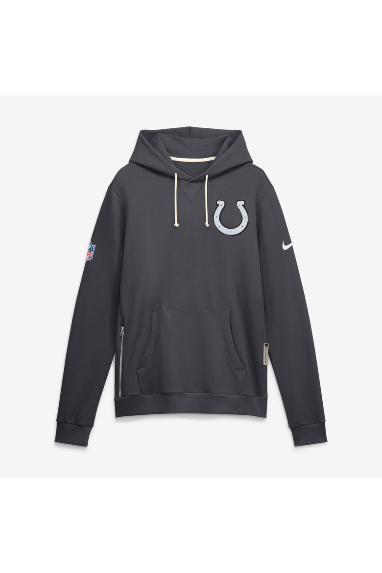 Men's Nike  Anthracite Indianapolis Colts 2026 Rivalries Collection Standard Issue Sideline Pullover Hoodie, Alternate, color, Anthracite
