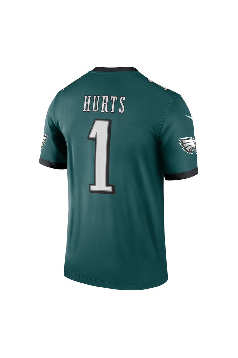 Men's Nike Jalen Hurts Green Philadelphia Eagles Team Legend Player Performance Top, Alternate, color, Green