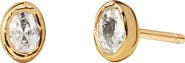 MADE BY MARY Tova Organic Cz Stud Earrings