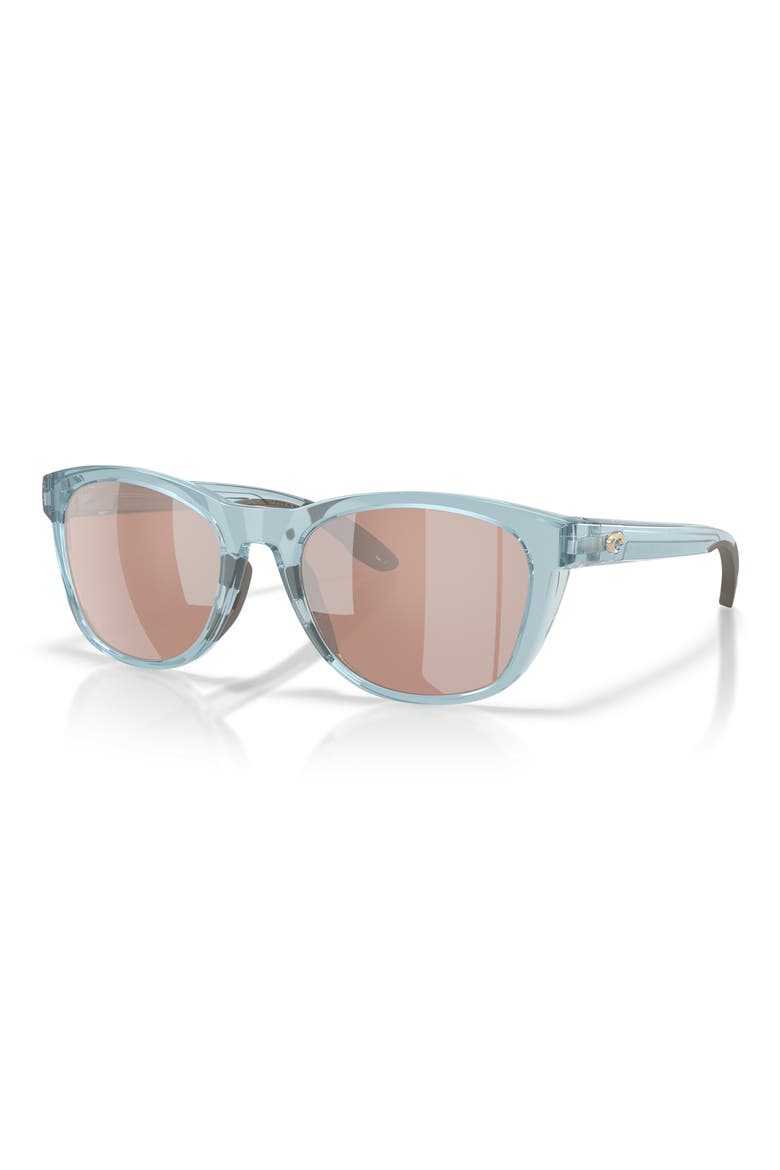 Aleta 54mm Sunglasses, Alternate, color, TRANSLUCENT SILT BLUE 580P