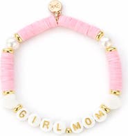 Bits & Bows Girl Mom Women's Bracelet