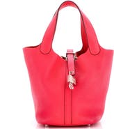 Pre-Owned Hermes Picotin Lock Bag Clemence PM