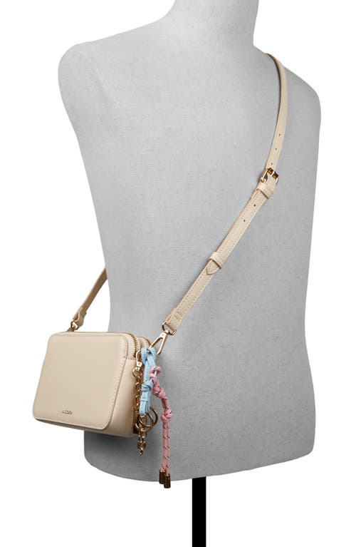 Aldo Ddemii Faux Leather Crossbody Bag In Brown