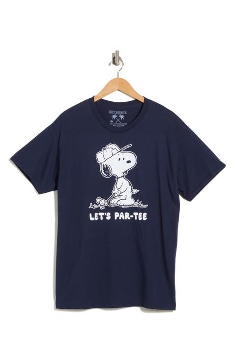 Peanuts Par-Tee Cotton Graphic T-Shirt