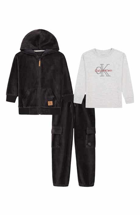 Kids' 3-Piece Zip Hoodie & Pants Set