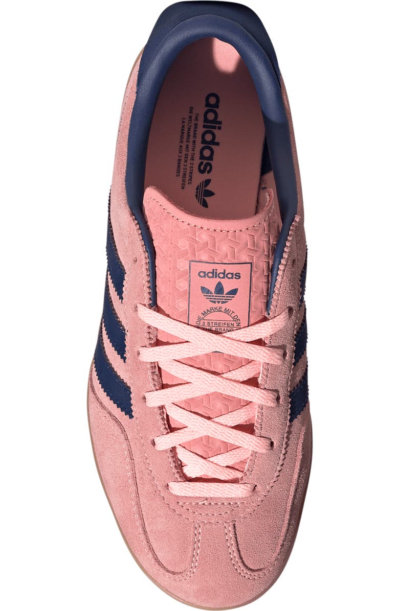 adidas Gazelle Stack Platform Sneaker, Alternate, color, Pink/ Victory Blue/ Gum
