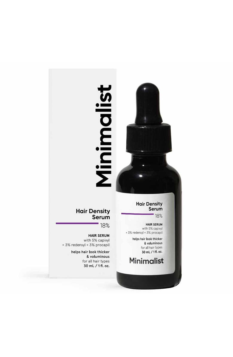 Minimalist Hair Density Serum 18% Hair Serum, Main, color, 