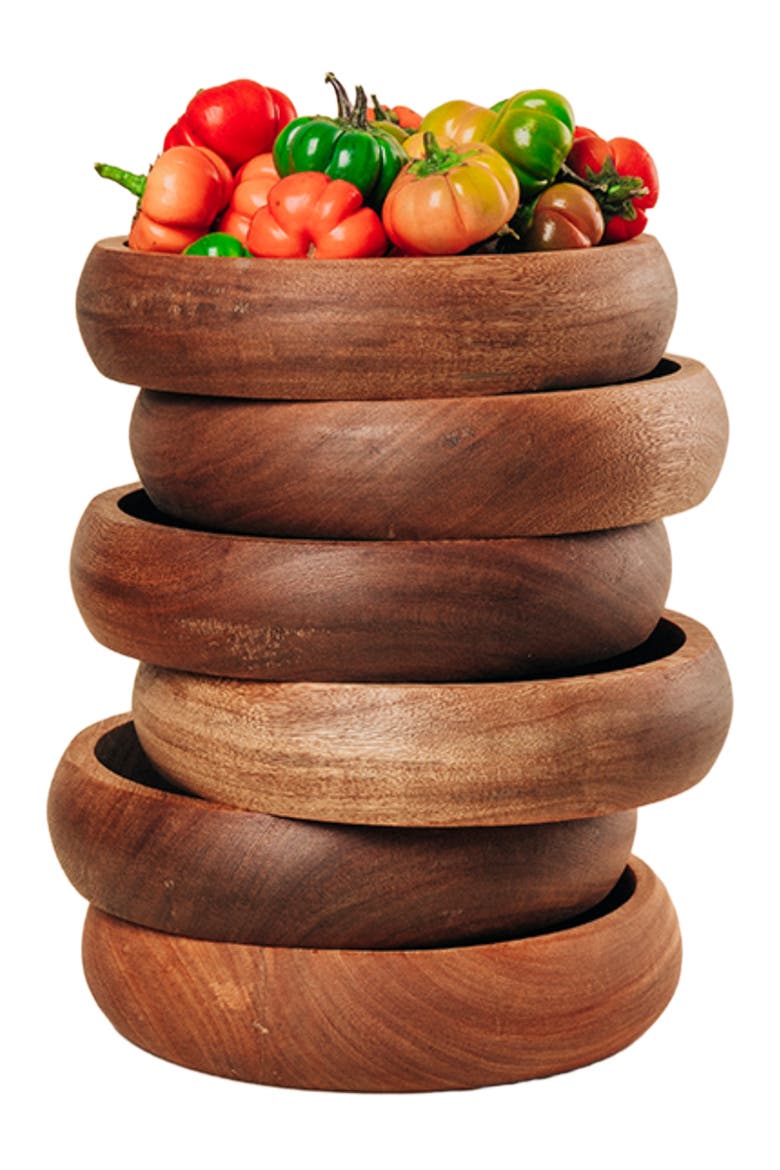Botanero Bowl, Alternate, color, Natural