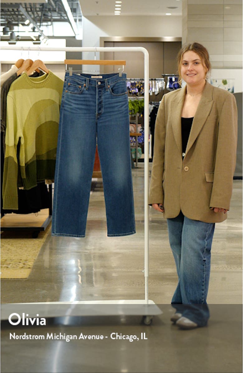 Ribcage Ankle Straight Leg Jeans, sales video thumbnail