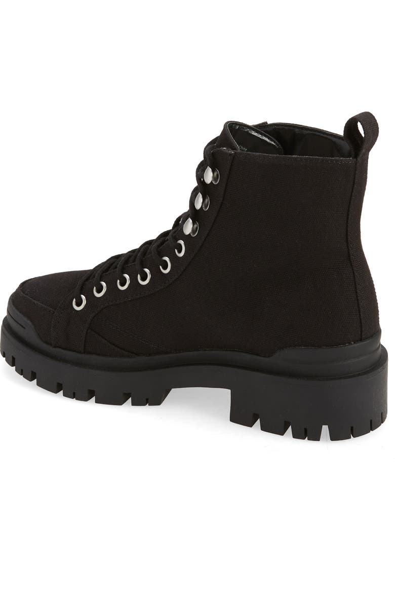 BP. Essey Lace-Up Lug Bootie, Alternate, color,